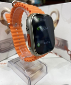 u9 ultra smart Watch Microwear série 9 Bússola 2.2 Tela Grande IP68 49mm GPS Pista na internet