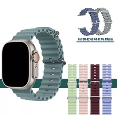 Pulseira oceânica Para relógios Apple série 8 ultra 49mm 45mm 41mm smartWatch relógio na internet