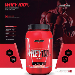 Whey Protein 100% Pure Integral Médica 907g - Whey Concentrado