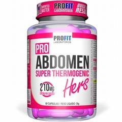 TERMOGÊNICO FEMININO Pro Abdomen Hers Super - 60 cápsula