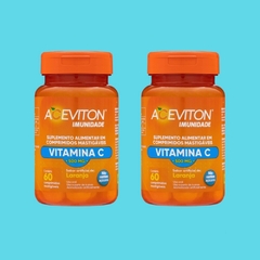 ￼VITAMINA C Aceviton Imunidade 60 Comprimidos Mastigáveis na internet