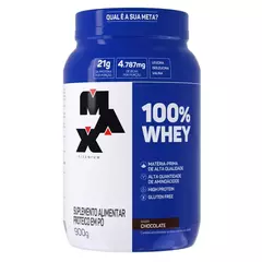 100% Whey Pote 900G - Max Titanium - comprar online