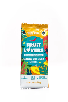 Fruit Lovers Barritas Saludables y nutritivas de Mango con chile Caja con 10 piezas - comprar en línea