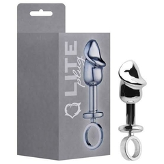 PLUG ANAL PÊNIS ABS COM DEDAL SEXY FANTASY
