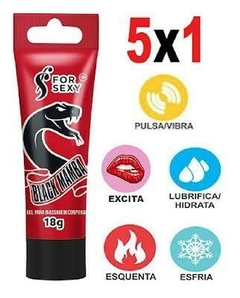 BLACK MAMBA GEL EXCITANTE 18G FOR SEXY - comprar online