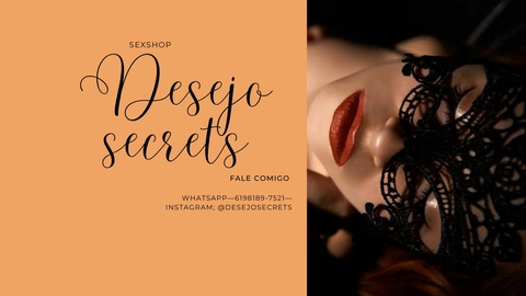 Imagem do banner rotativo DESEJOSECRETS
