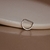 D•Ring cravejado | Pode ser usado para perfurar