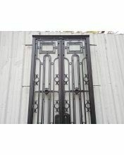 Puerta antigua de hierro forjado art 12740 en internet