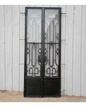 Puerta antigua de hierro forjado art 12740 - tienda online
