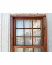 Antigua ventana de madera cedro guillotina 12765 - tienda online