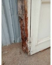 Antigua puerta de madera cedro con postigos 12824 - comprar online