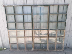 Imagen de Antigua ventana tipo mampara de hierro Cod.13311