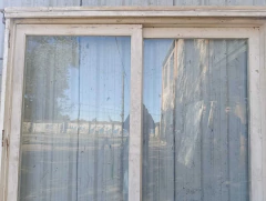 Antigua Puerta corrediza De Madera Cedro Cod.13541 - Aberturas Recicladas