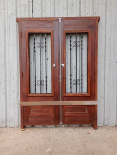 Imagen de Puerta De Frente De Madera Antigua Cod.13549