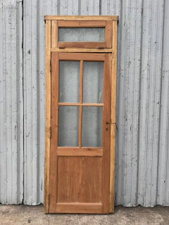 Imagen de Antigua puerta de madera cedro crucero Cod.13559