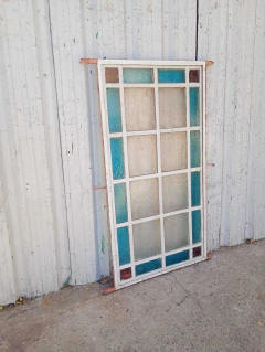 Antigua Ventana mampara de hierro Cod.13589 - tienda online