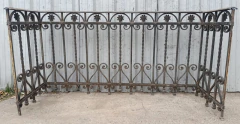 Antiguo Balcón De Hierro Forjado Cod.13608 - tienda online