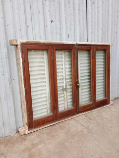 Imagen de Ventana De Cedro Con Celosías Cod.13627