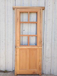 Imagen de Puerta Antigua Griega de Madera Cedro Cod.13658