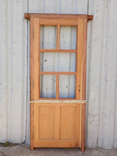 Imagen de Puerta Antigua Griega de Madera Cedro Cod.13660