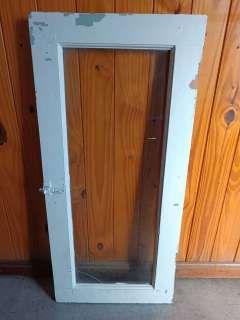 Imagen de Tres antiguos Paños Fijos De Madera Cedro Cod.13667