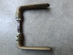Antiguo picaporte de bronce Cod.13673
