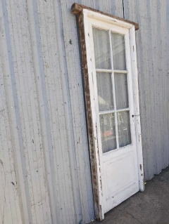 Puerta Antigua De Madera Cedro Cod.13677 - tienda online