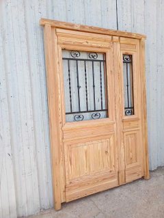 Puerta Frente Madera Antigua Pinotea Cod.13685 - tienda online