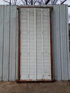 Imagen de Dos puertas de cedro con celosías y vitraux Cod.13739
