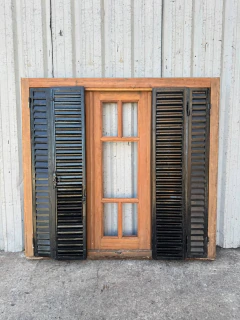 Imagen de Ventana De Madera Cedro Con Celosias Cod.13757