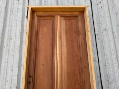 Puerta Tablero De Madera Cedro Cod.13758 - Aberturas Recicladas