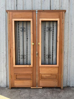 Imagen de Puerta Frente Madera Antigua Cedro Cod.13765