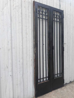 Puerta Frente Antigua De Hierro Cod.13778 en internet