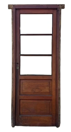 Puerta De Madera Cedro Con Postigo Cod.13901 - comprar online