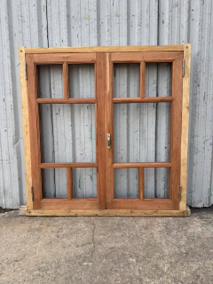 Imagen de Ventana De Madera Cedro Con Marco Cod.13916