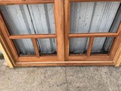Ventana De Madera Cedro Con Marco Cod.13917 en internet