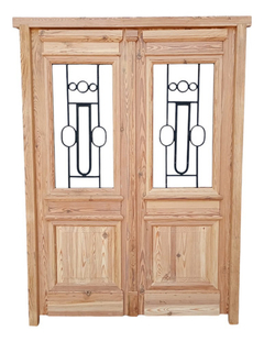 Puerta Frente Madera Antigua Pinotea Cod.12450 Chapasusadas en internet