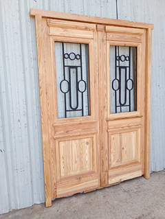Imagen de Puerta Frente Madera Antigua Pinotea Cod.12450 Chapasusadas