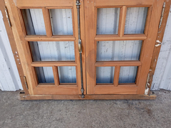 Ventana Griega Madera Antigua Cedro Cod.12376 Chapasusadas - comprar online