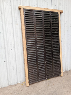 Puerta Griega Madera Cedro Celosias Cod.12605 Chapasusadas
