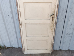 Puerta De Madera Antigua Cedro Cod.11986 Chapasusadas - Aberturas Recicladas