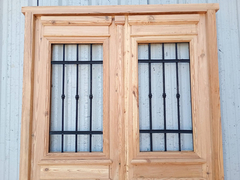 Puerta Frente Madera Antigua Pinotea Cod.12451 Chapasusadas - tienda online