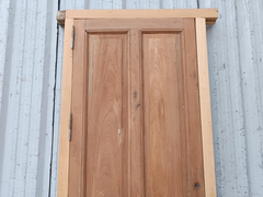 Puertas Tablero Madera Antigua Cedro Cod.12691 Chapasusadas en internet