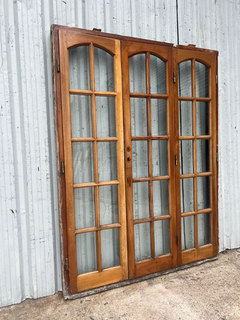 Portadas Antiguas De Madera Cedro Cod.12525 Chapasusadas - Aberturas Recicladas