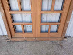 Ventana Griega Madera Antigua Cedro Cod.12376 Chapasusadas - tienda online