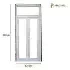 Puerta Balcón De Madera Antigua Cedro Cod.11999 Chapasusadas - comprar online