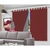 Cortina Blecaute para Quarto ou Sala com Voil Corta luz 100% PVC 280x160cm Com Ilhós para Varão - loja online
