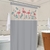 Cortina para Box Banheiro com Visor Flamingo com Gancho Anti Mofo Resistente Alta Qualidade PVC Várias Cores - BD Utility Home