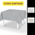 Toalha de Mesa Retangular 210x140cm - Várias Cores
