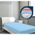 Capa Protetora de Cama Colchão Solteiro Com Elástico Anti-ácaro Resistente 88x188x18cm Cores Variadas na internet
